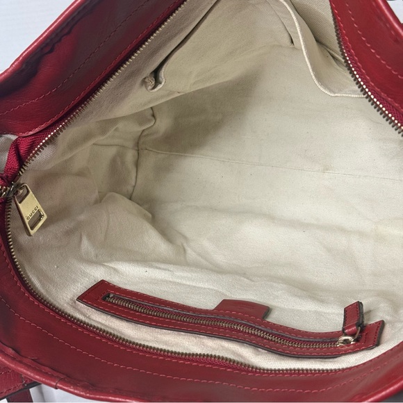 Gucci GG 2 way leather tote bag - Picture 14 of 17